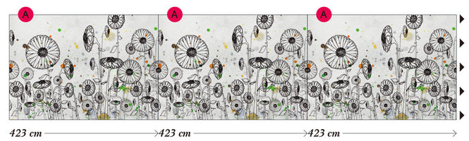 Wall&deco / Life 13 Dripping / WDDR1301