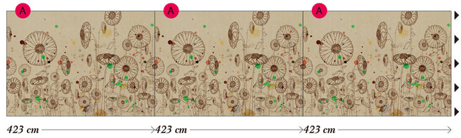 Wall&deco / Life 13 Dripping / WDDR1302