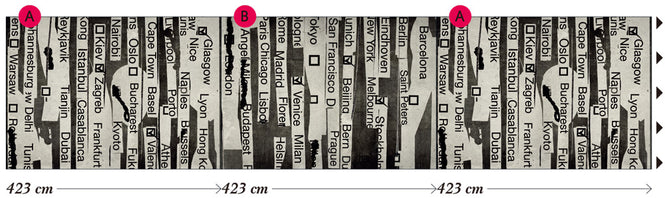 Wall&deco / Life 13 Round the World / WDRW1301