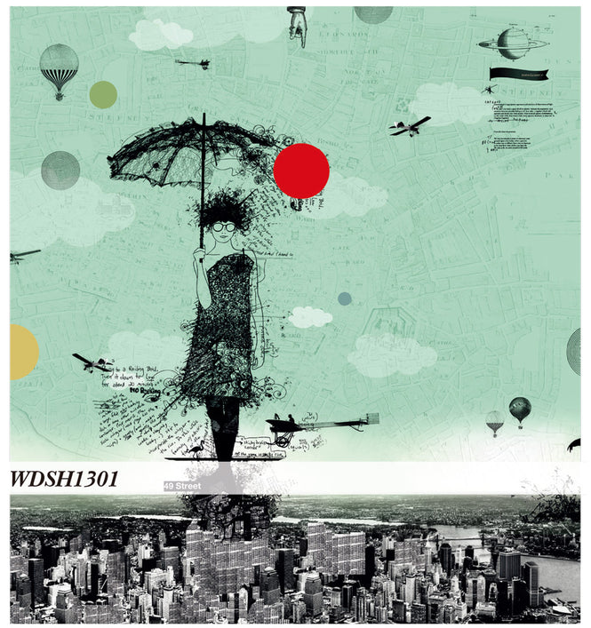 Wall&deco / Life 13 Sarah / WDSH1301