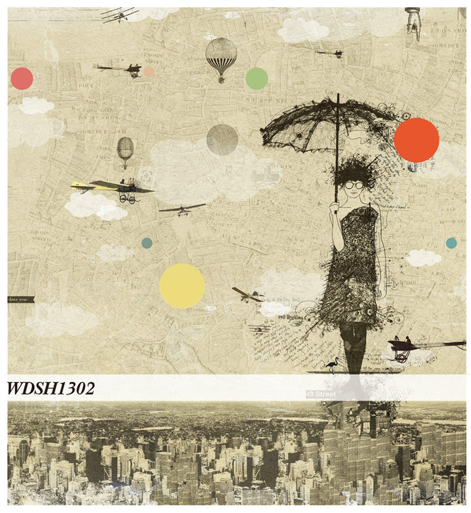 Wall&deco / Life 13 Sarah / WDSH1302