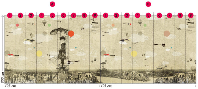 Wall&deco / Life 13 Sarah / WDSH1302