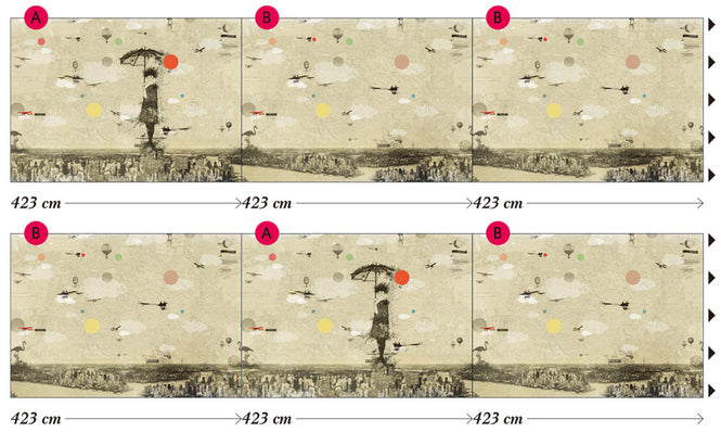 Wall&deco / Life 13 Sarah / WDSH1302