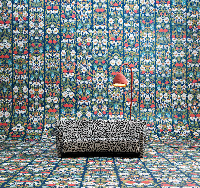 【A4サンプル】Archives Wallpaper by Studio Job / Withered Flowers/Color (JOB-07)