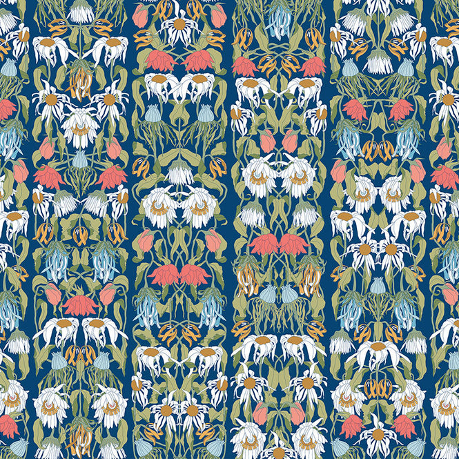 【切売m単位】Archives Wallpaper by Studio Job / Withered Flowers/Color (JOB-07)