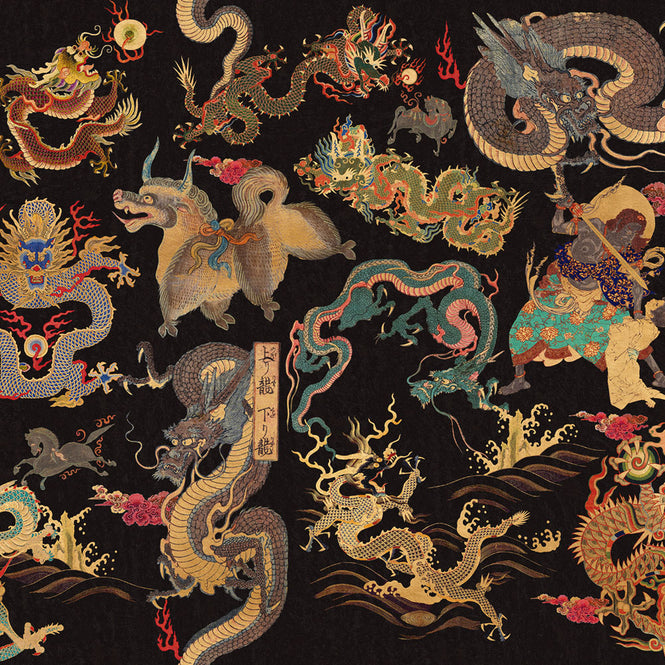 MINDTHEGAP / The Wallpaper Compendium / DRAGONS OF TIBET WP20425