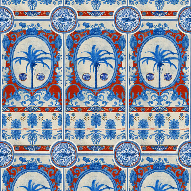 MINDTHEGAP / Sundance Villa / THE VILLA Mural Red WP20576