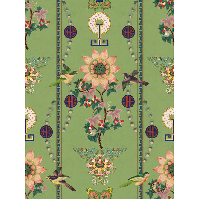 MINDTHEGAP / CHINESE GARDEN / LIN YUAN Absinthe Green WP20586