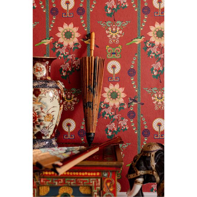 MINDTHEGAP / CHINESE GARDEN / LIN YUAN Chinese Red WP20587