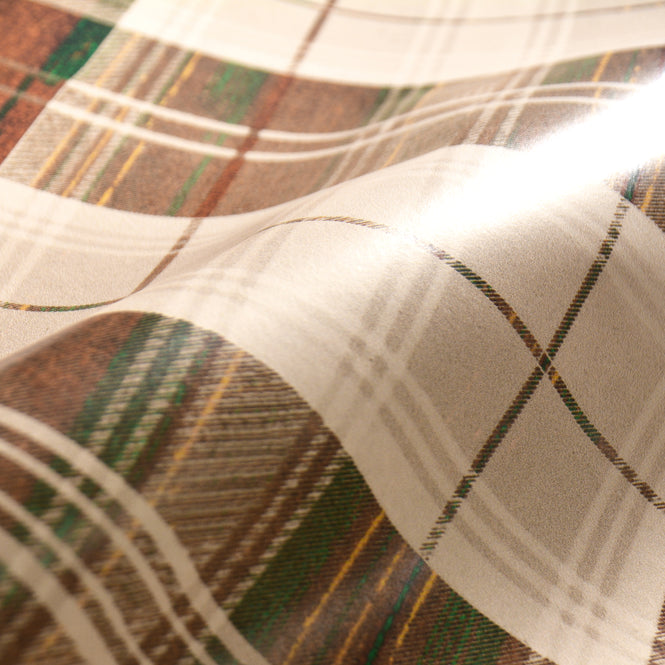 MINDTHEGAP / TRANSYLVANIAN ROOTS / COUNTRYSIDE PLAID Leather WP30012