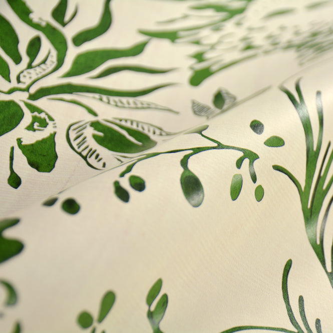 MINDTHEGAP / TRANSYLVANIAN ROOTS / FOLK EMBROIDERY Fern Green WP30015