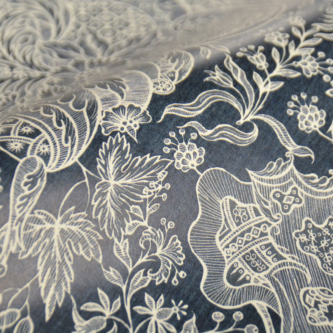 MINDTHEGAP / TRANSYLVANIAN ROOTS / SARKOZI EMBROIDERY Indigo WP30027