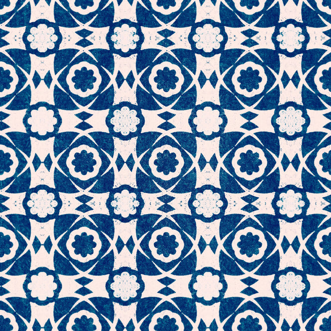 MINDTHEGAP / Sundance Villa / AEGEAN TILES Indigo WP30051