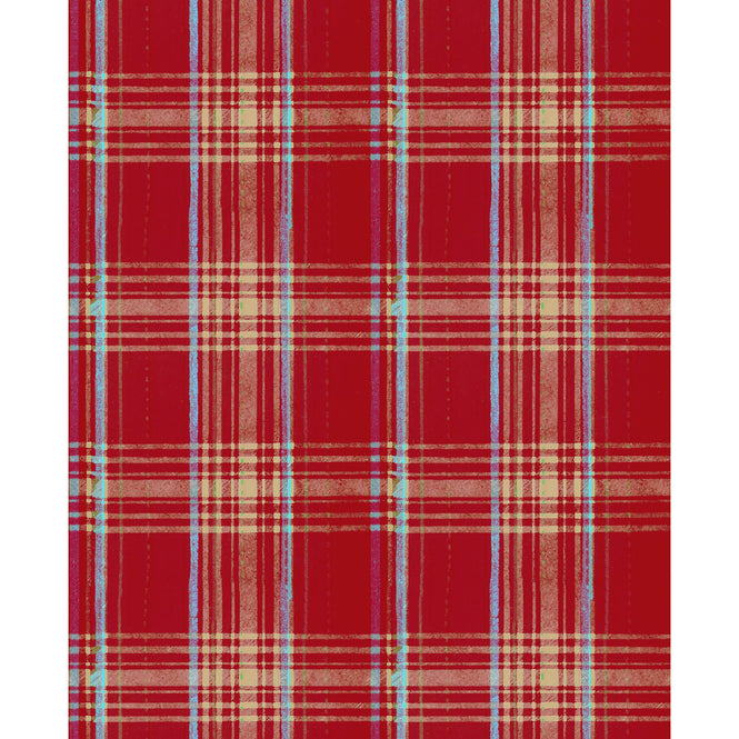 MINDTHEGAP / Sundance Villa / SEAPORT PLAID Red WP30066