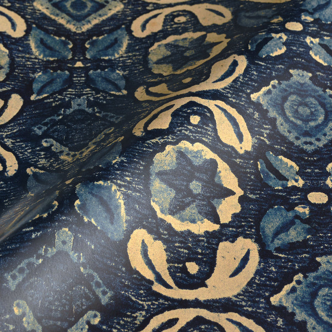 MINDTHEGAP / WOODSTOCK / VARANASI Indigo WP30099