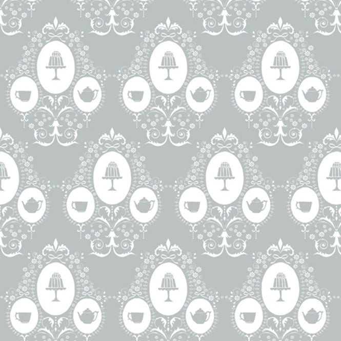 【切売m単位】 YSD LONDON / Afternoon Tea WP-AT-04 / Cream Soda