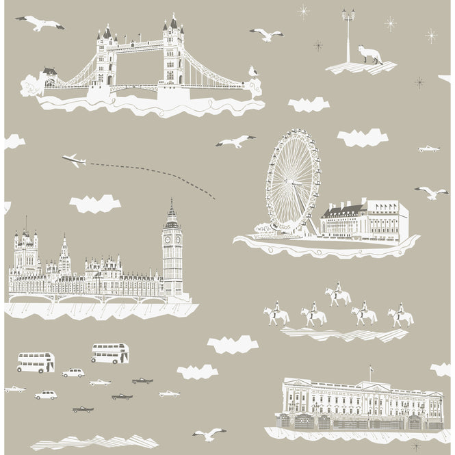【1mサンプル】YSD LONDON / Wish You Were Here in London WP-WYWHL-03 / Evening Fog