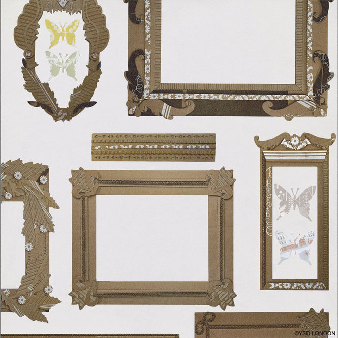 はがせる 壁紙 【Hattan Pattern】YSD LONDON / UPCYCLING HYSD-19(6枚セット)